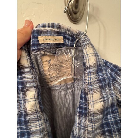 American Eagle flannel blue size xxl - Picture 5 of 5